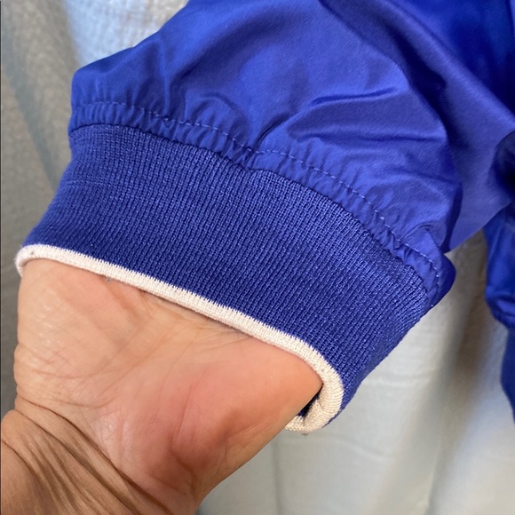 IZOD Golf size large Vibrant Blue V-Neck pullover sun protection rain weather - Picture 4 of 7